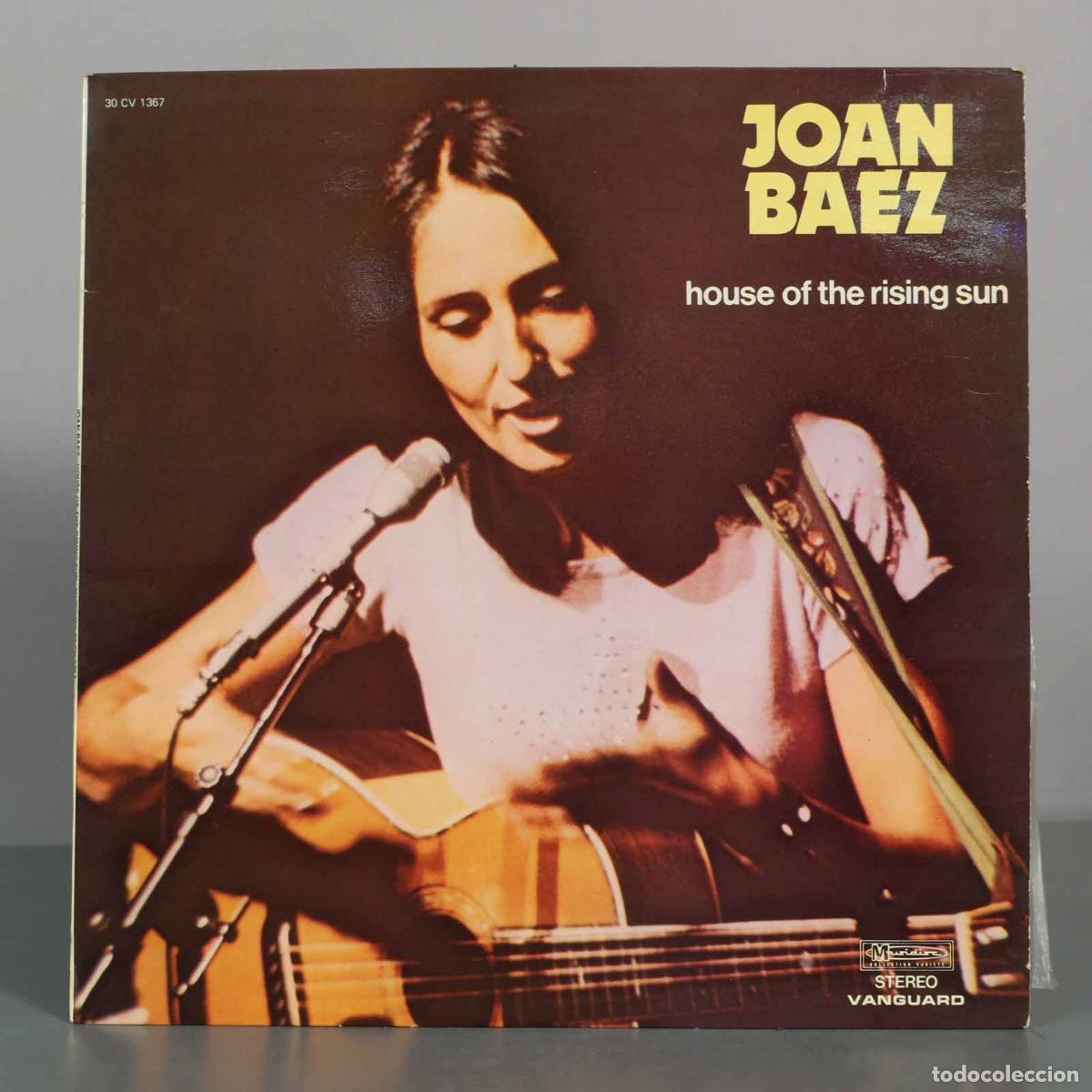 Discos de vinilo: LP. House of the Rising Sun - Joan Baez