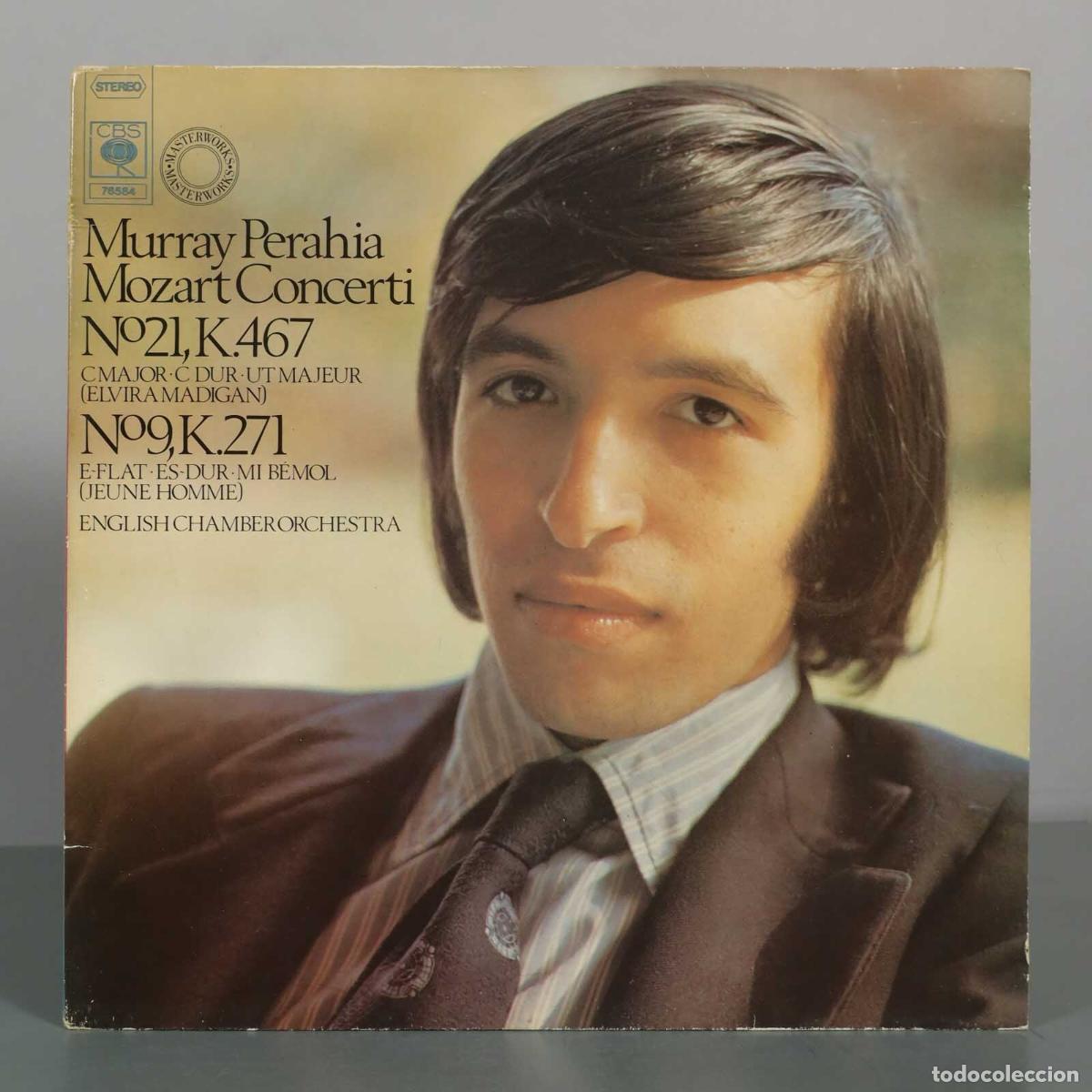 Discos de vinilo: LP. Mozart Concerti No. 21, K. 467 - No. 9, K. 271 - Murray Perahia, English Chamber Orchestra
