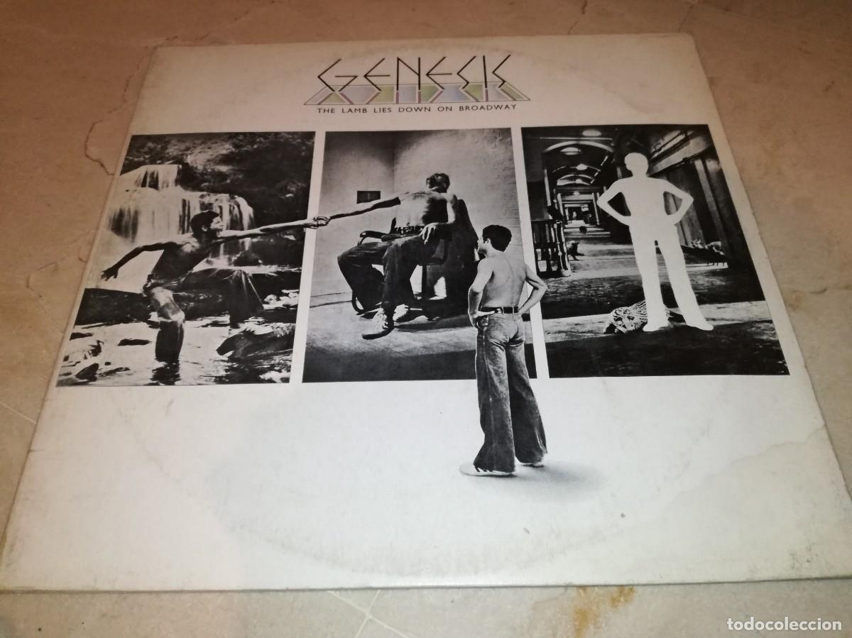 Discos de vinilo: GENESIS-THE LAMB LIES DOWN ON BROADWAY-DOBLE LP-ORIGINAL 1974-VINILOS EN MUY BUEN ESTADO