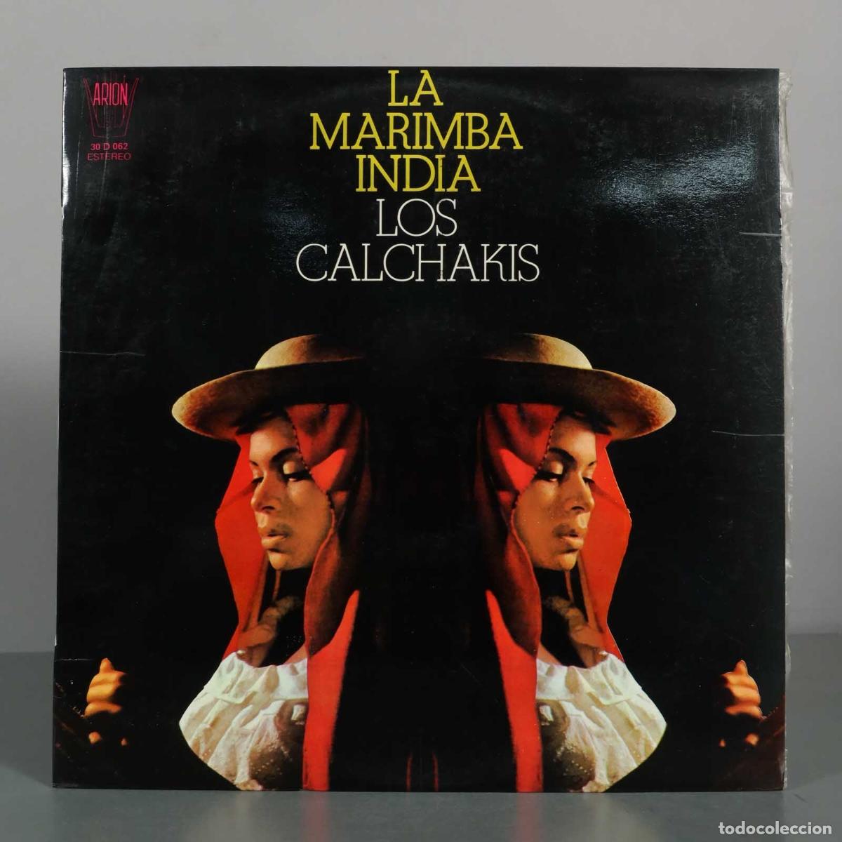 Discos de vinilo: LP. La Marimba India - Los Calchakis - Foto 1