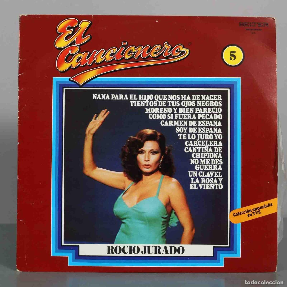 Discos de vinilo: LP. El Cancionero Vol. 5 - Roc&iacute;o Jurado