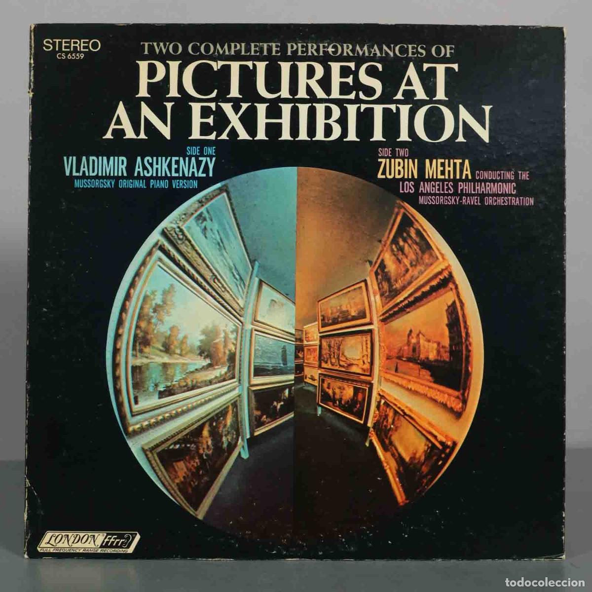 Vinyl records: LP. Two Complete Performances Of Pictures At An Exhibition - Mussorgsky, Vladimir Ashkenazy, Zubin