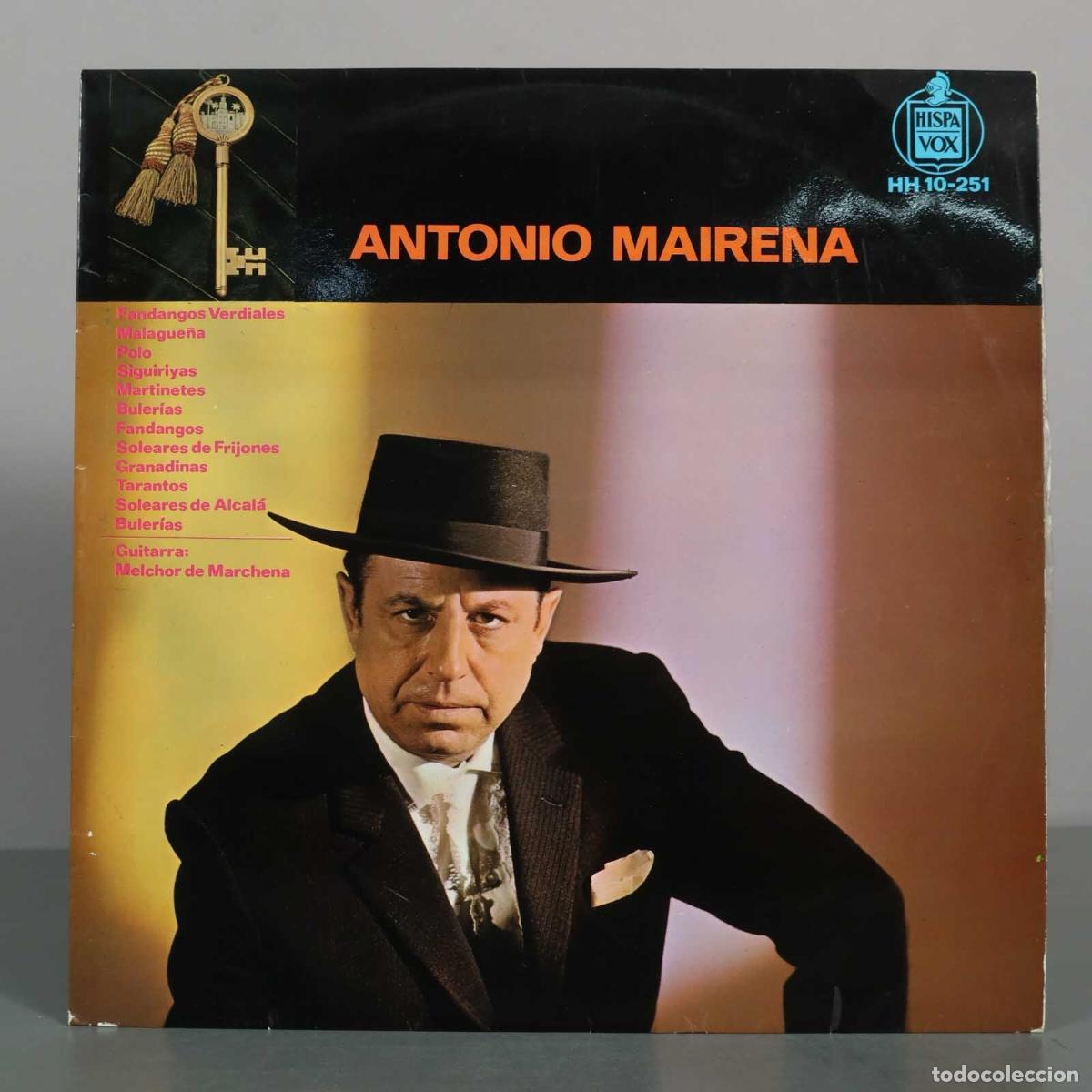 Discos de vinilo: LP. La Llave de Oro del Cante Flamenco - Antonio Mairena, Melchor de Marchena