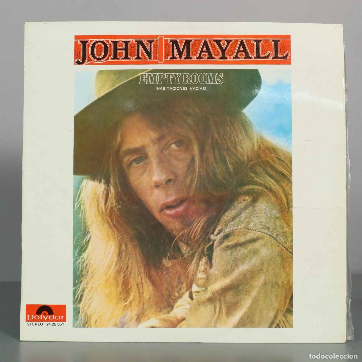 Discos de vinilo: LP. Empty Rooms (Habitaciones Vac&iacute;as) - John Mayall