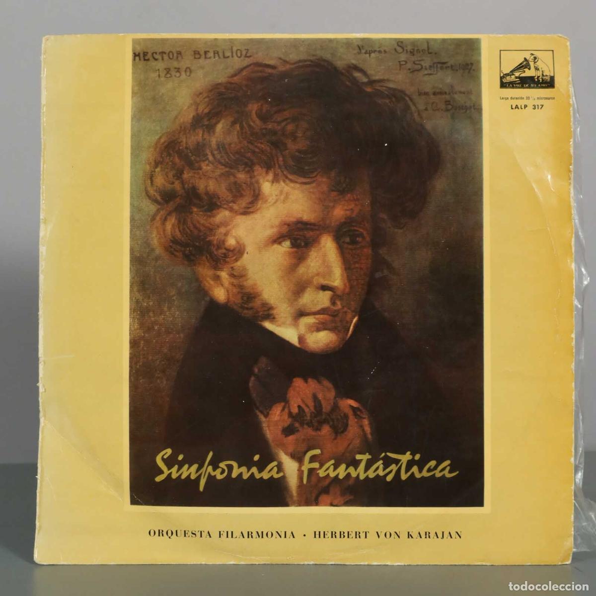 Discos de vinilo: LP. Symphonie Fantastique - Hector Berlioz - Herbert von Karajan, Philharmonia Orchestra