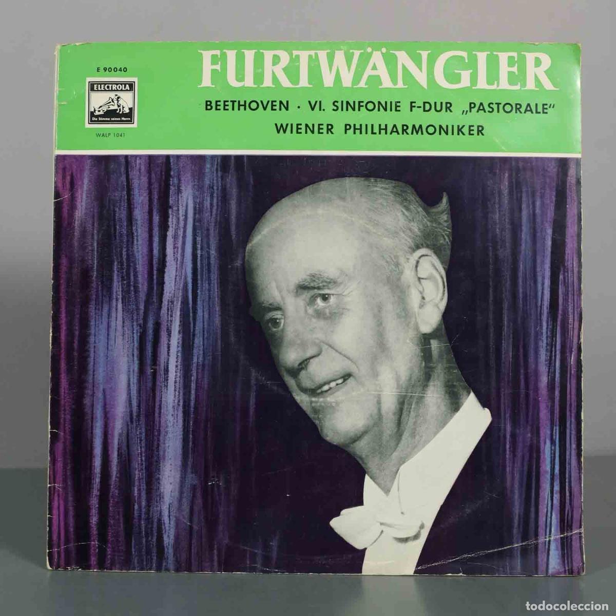 Discos de vinilo: LP. Beethoven - VI. Sinfonie F-dur &bdquo;Pastorale&ldquo; - Wilhelm Furtw&auml;ngler, Wiener Philharmoniker - Elect