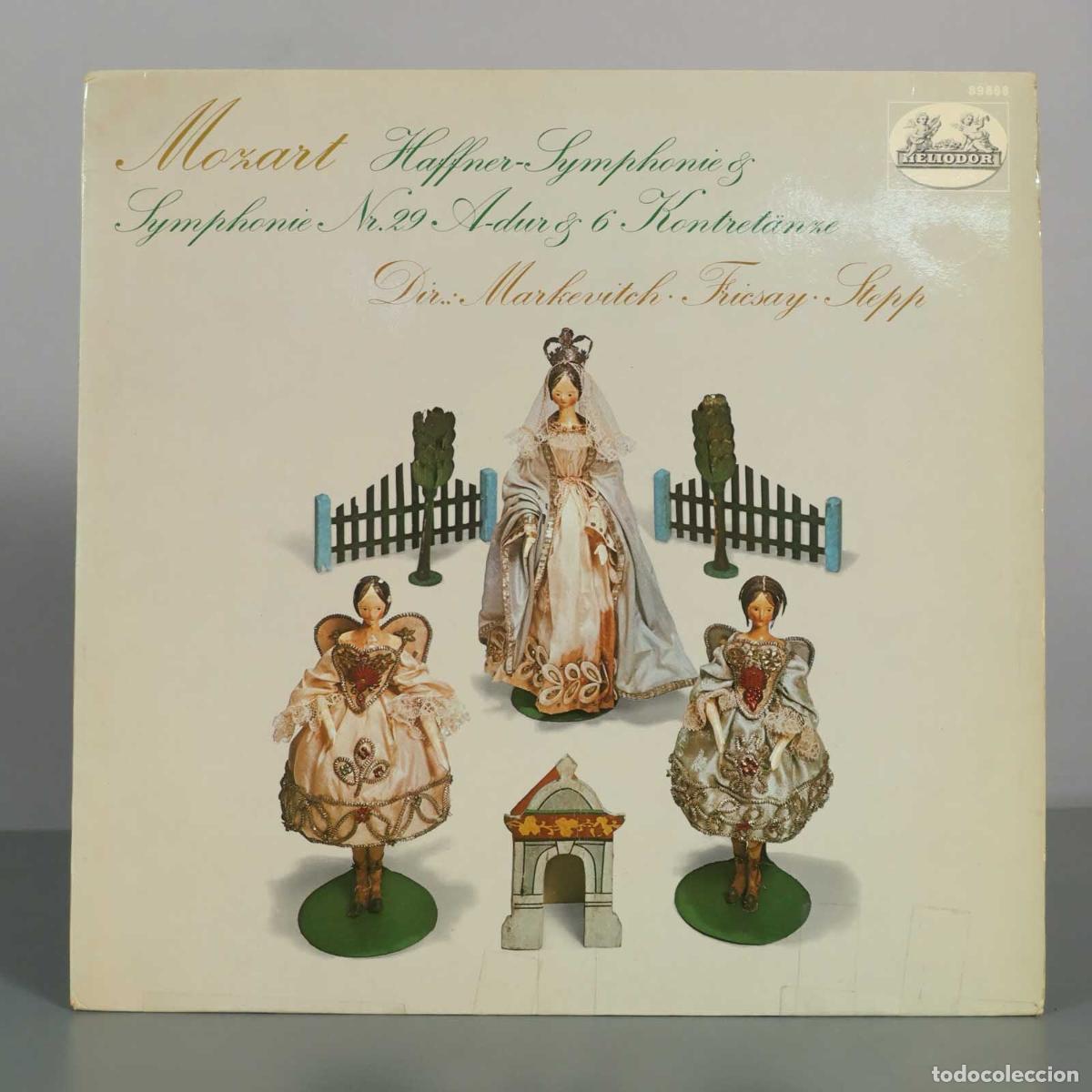 Discos de vinilo: LP. Mozart - Haffner-Symphonie, Symphonie Nr. 29 and 6 Kontret&auml;nze - Igor Markevitch, Ferenc Fricsay