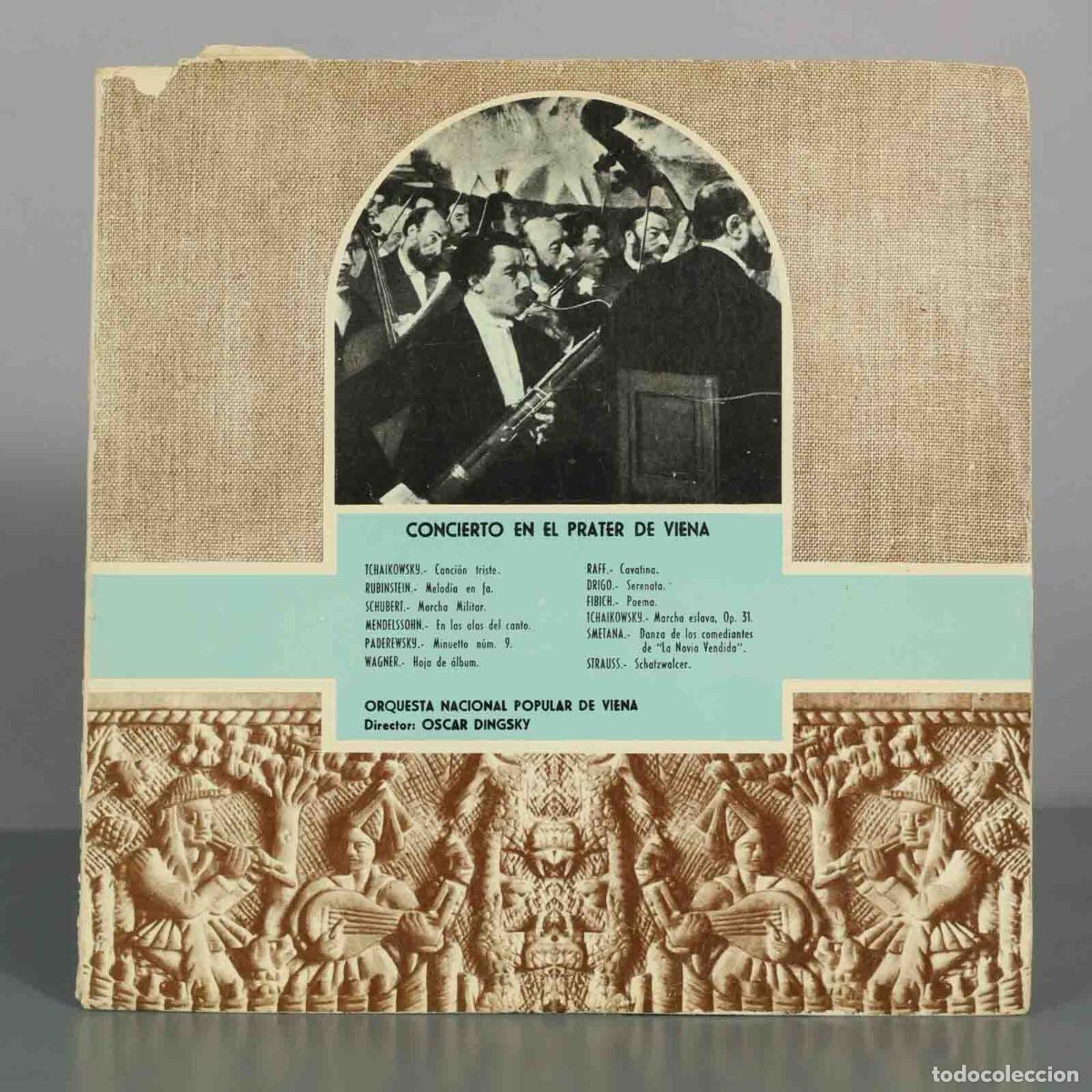 Discos de vinilo: LP. Concierto en el Prater de Viena - Oscar Dingsky, Orquesta Nacional Popular de Viena - Club Inte