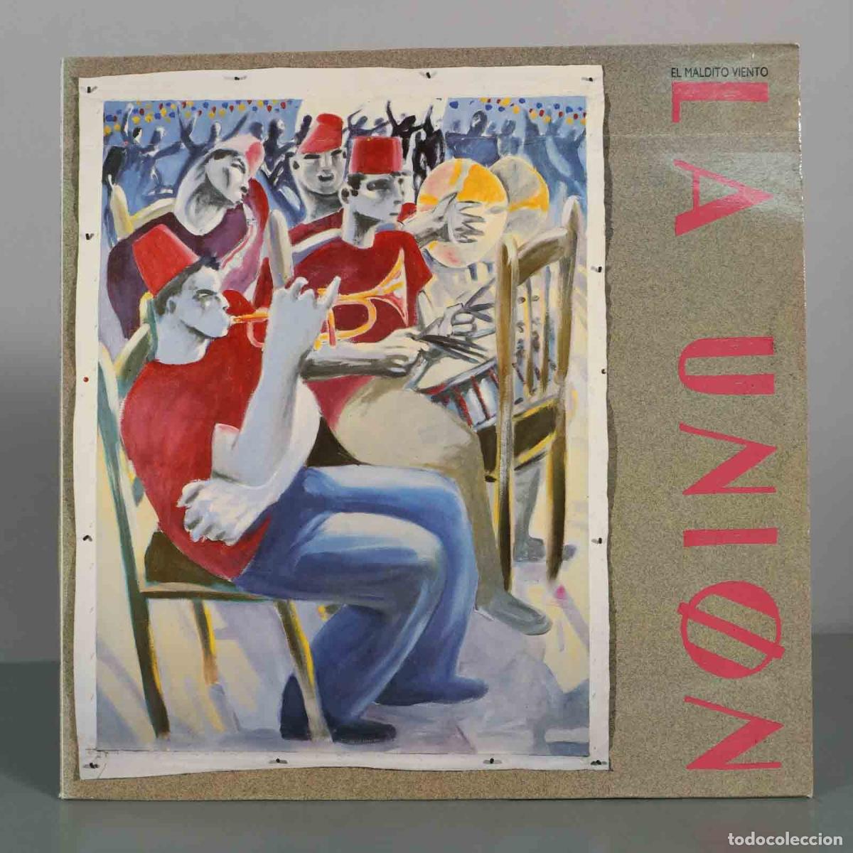 Discos de vinilo: LP. El Maldito Viento - La Uni&oacute;n