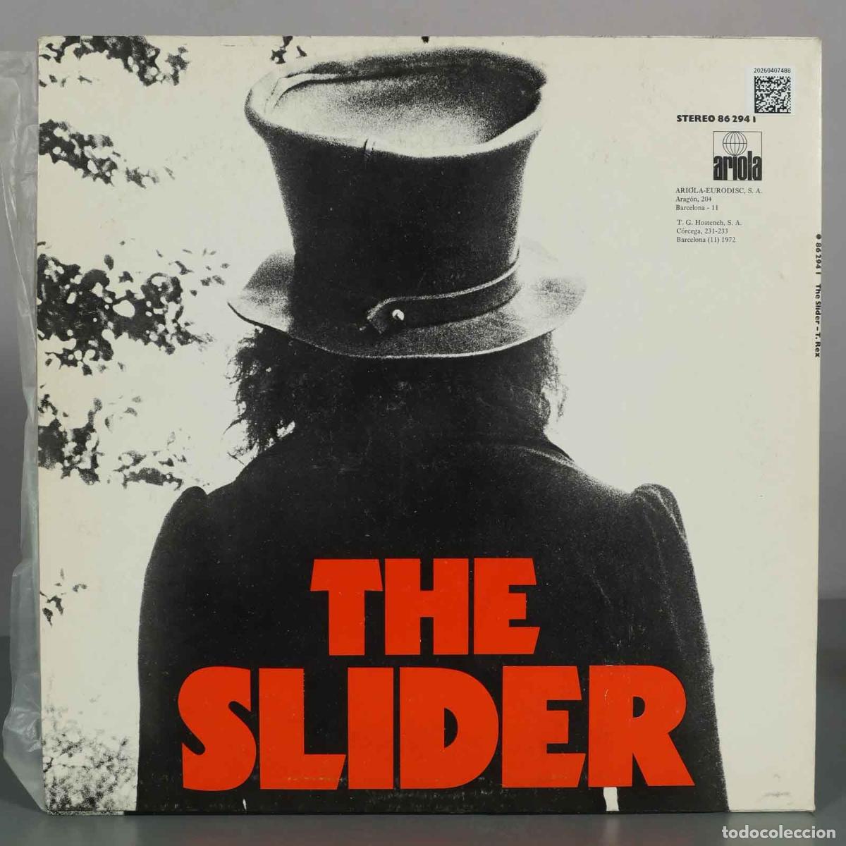 Discos de vinilo: LP. The Slider - T. Rex - Foto 2
