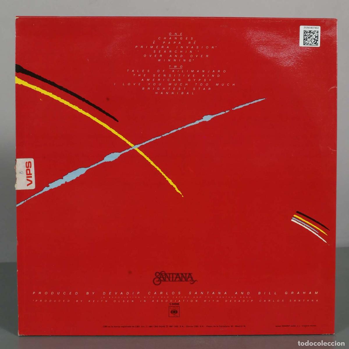 Discos de vinilo: LP. Zebop! - Santana - Foto 2