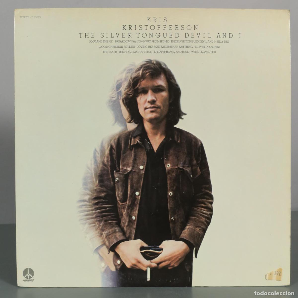 Discos de vinilo: LP. The Silver Tongued Devil and I - Kris Kristofferson