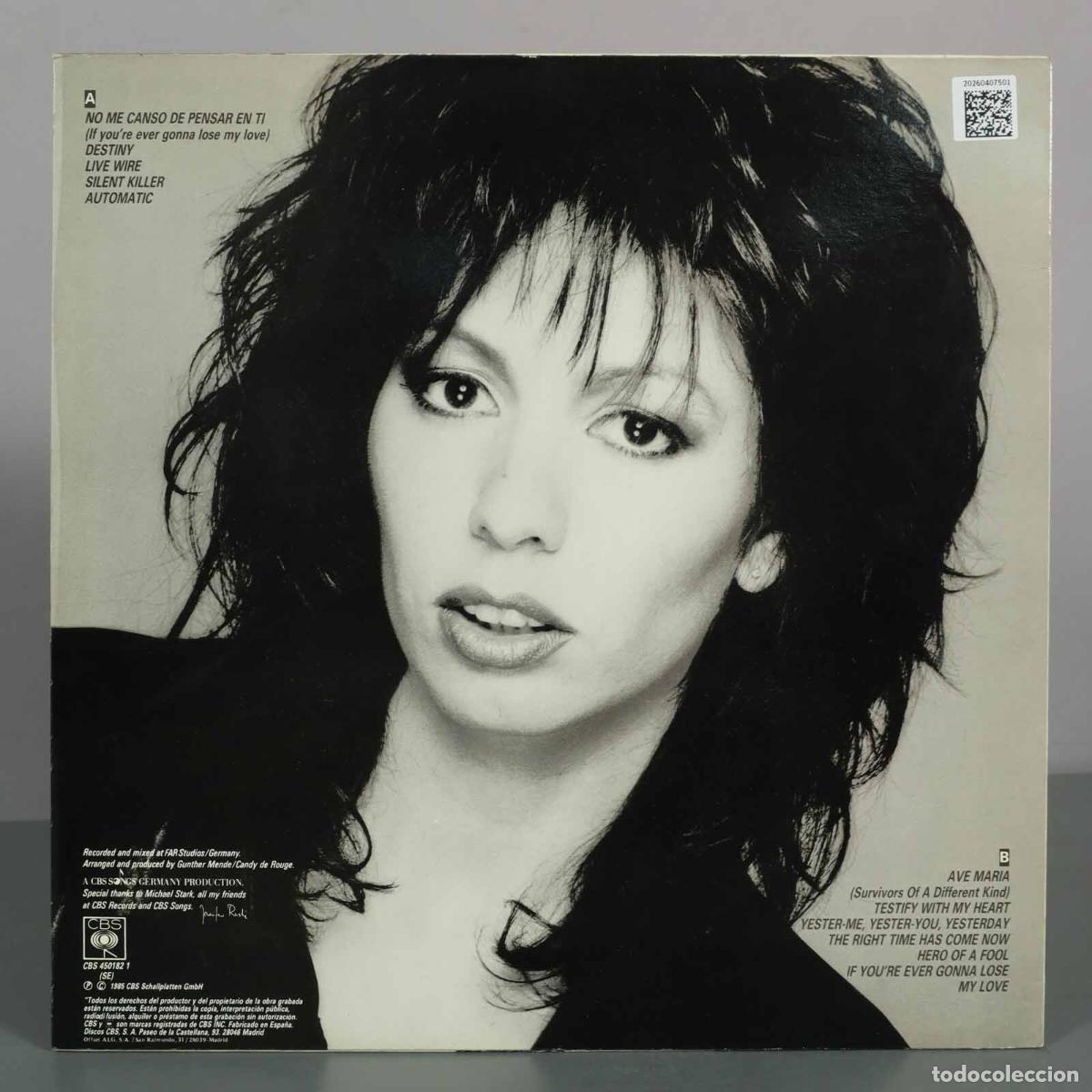Discos de vinilo: LP. Movin&acute; - Jennifer Rush - CBS - Foto 2