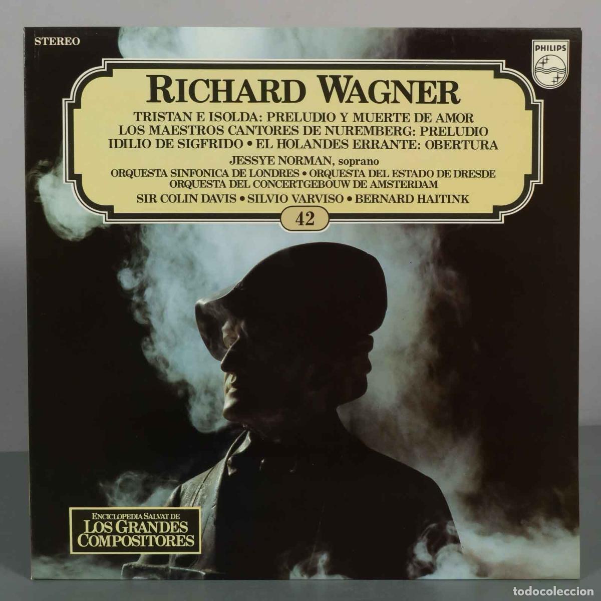 Discos de vinil: LP. Richard Wagner - Tristan e Isolda: Preludio y muerte de amor - Los maestros cantores de Nurembe