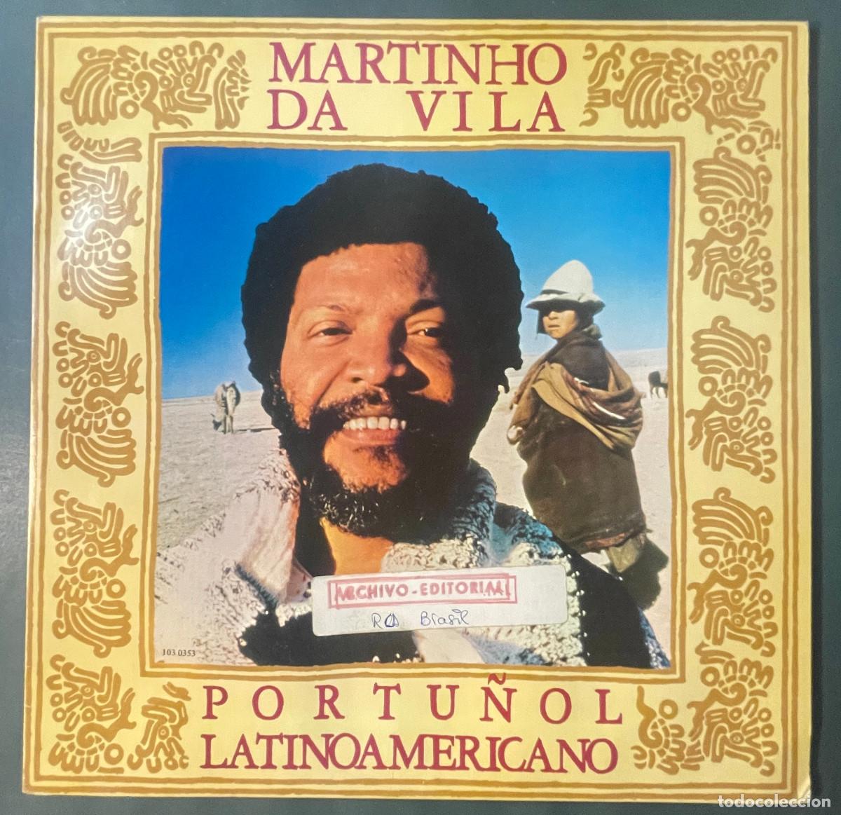 Disques de vinyle: MARTINHO DA VILA / PORTU&Ntilde;OL LATINOAMERICANO / LP RCA 1980 / BRASIL