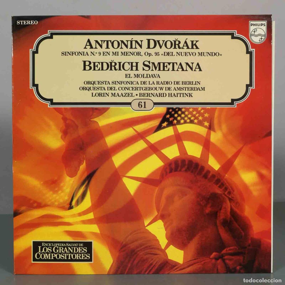 Discos de vinilo: LP. Dvorak: Sinfon&iacute;a N.&ordm; 9 Del Nuevo Mundo, Smetana: El Moldava - Orquesta Sinf&oacute;nica de la Radio de