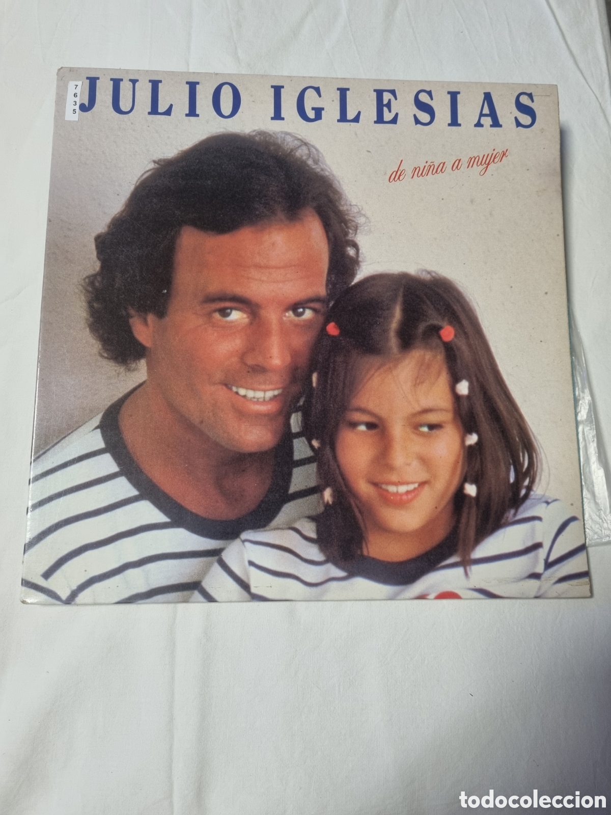 Discos de vinilo: VIN7635 julio iglesias de ni&ntilde;a a mujer VINILO SEGUNDAMANO
