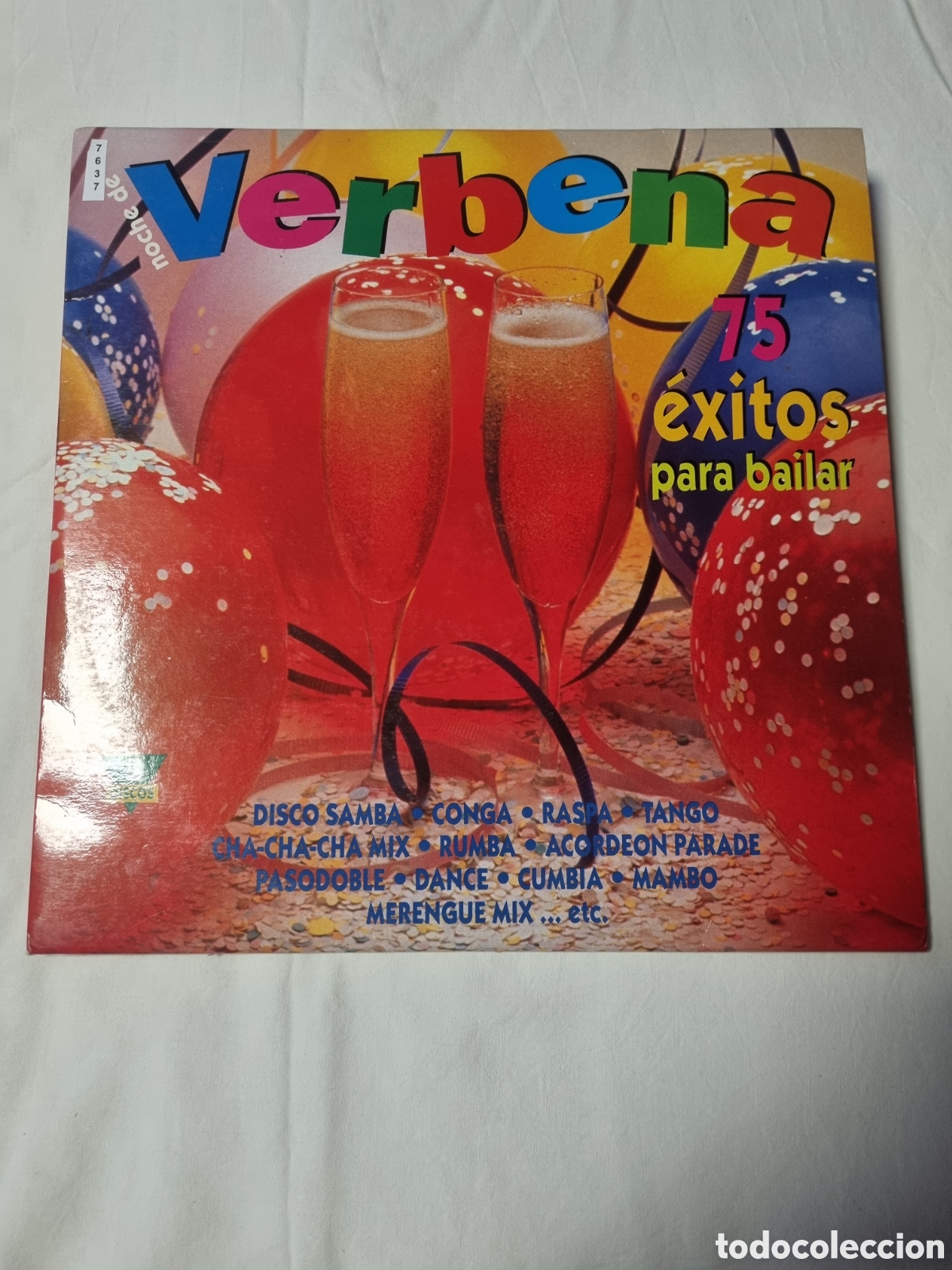 Discos de vinilo: VIN7637 verbena 75 exitos para bailar VINILO SEGUNDAMANO