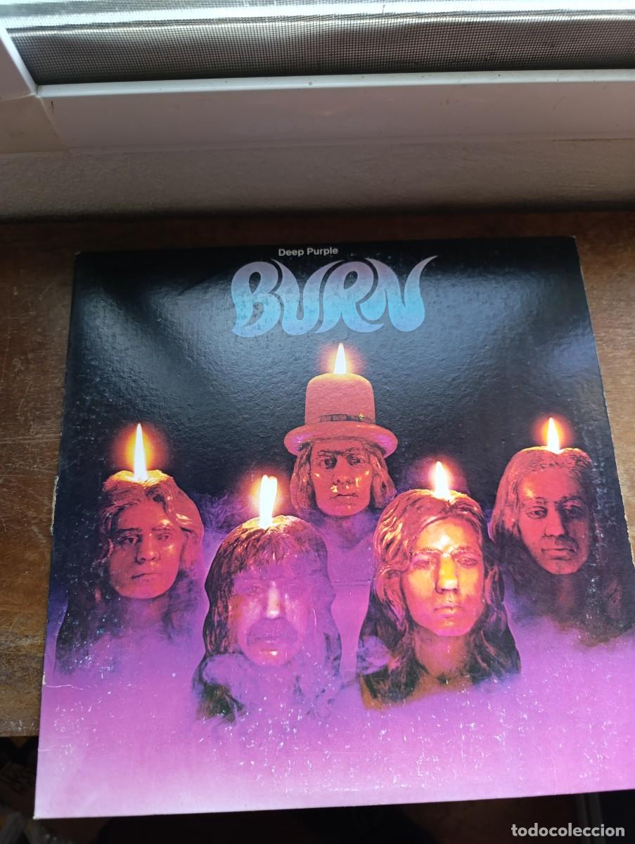 Discos de vinilo: LP Deep Purple - Burn - Foto 1