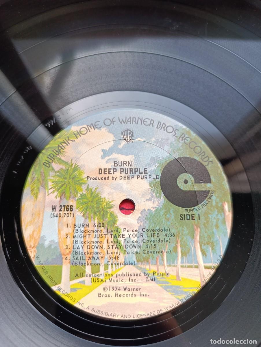 Discos de vinilo: LP Deep Purple - Burn - Foto 4