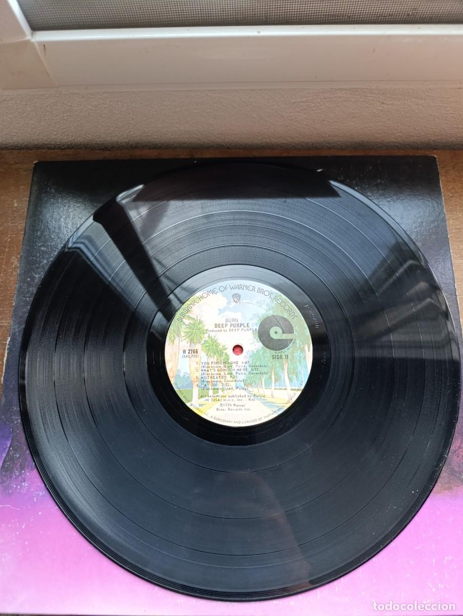 Discos de vinilo: LP Deep Purple - Burn - Foto 5