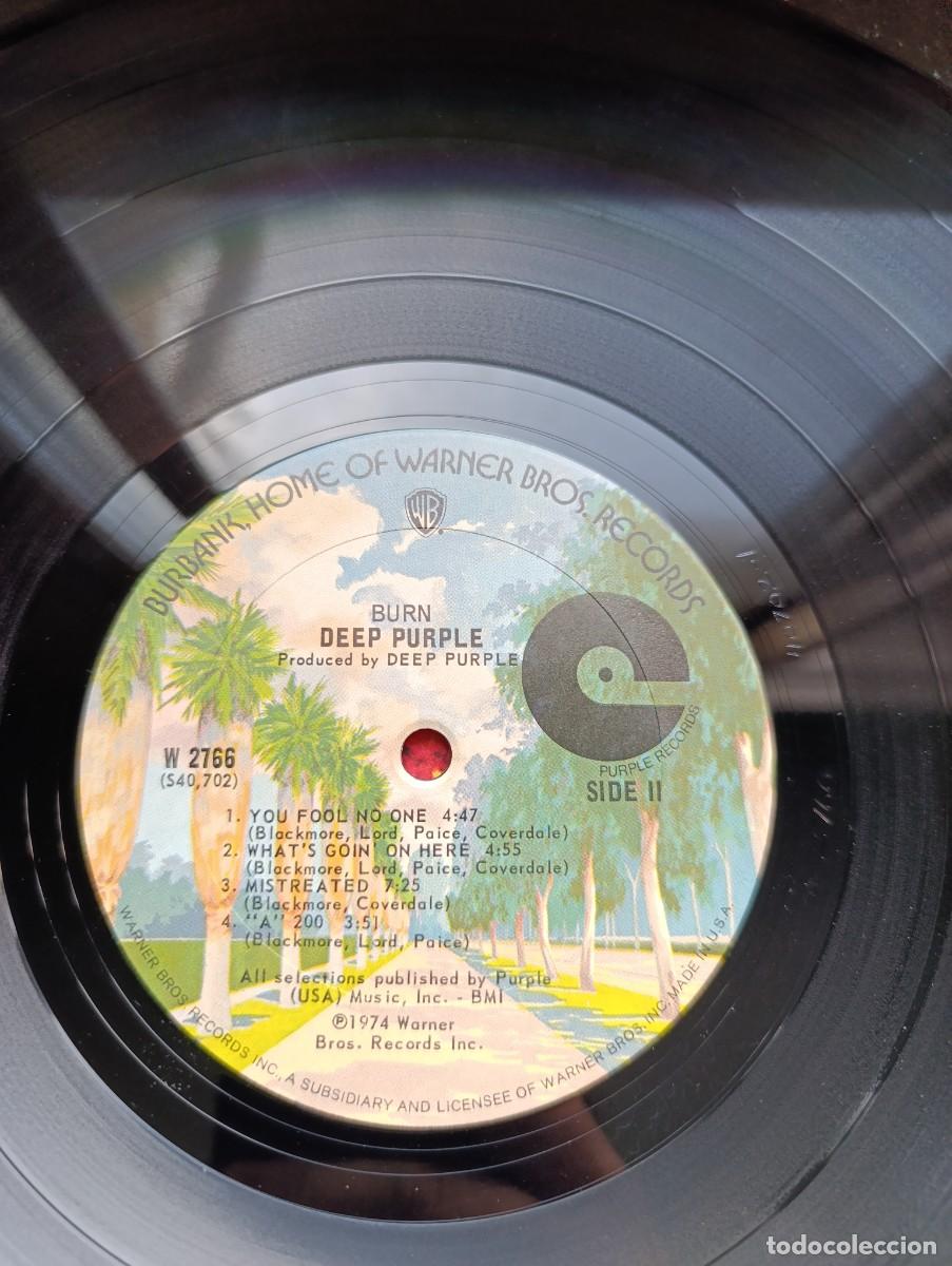 Discos de vinilo: LP Deep Purple - Burn - Foto 6