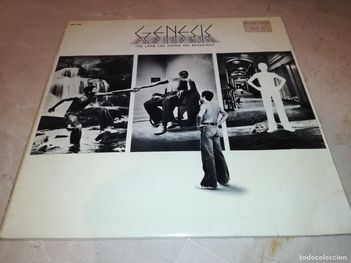 Discos de vinilo: GENESIS-THE LAMB LIES DOWN ON BROADWAY-DOBLE LP-ORIGINAL 1974-EN MUY BUEN ESTADO