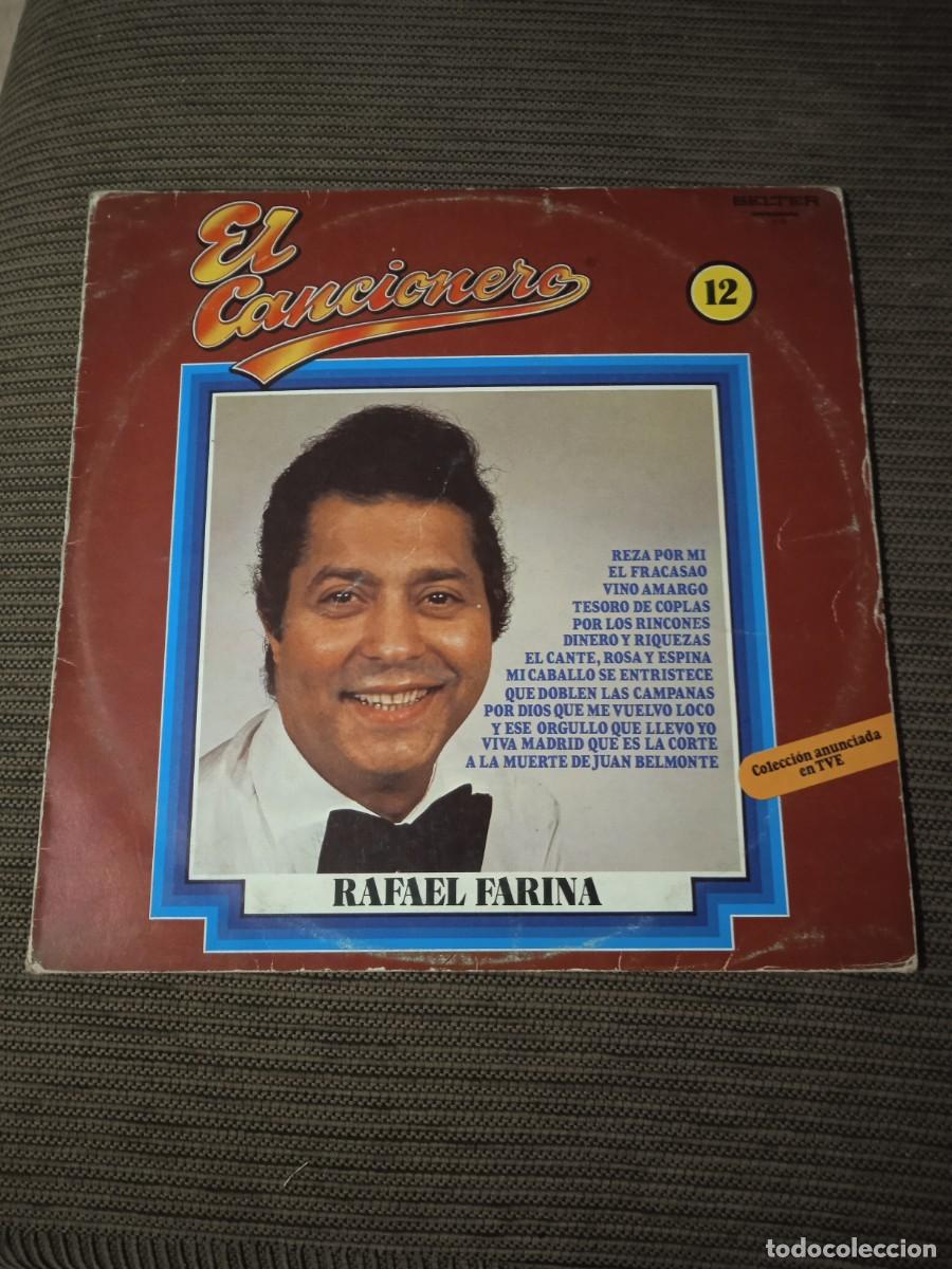 Discos de vinilo: El cancionero | Rafael Farina | Disco Vinilo Musica