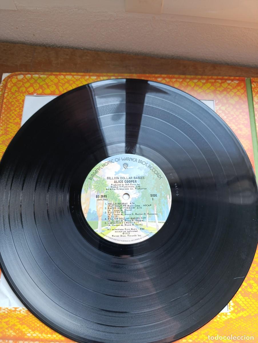Discos de vinilo: LP Alice Cooper &ndash; Billion Dollar Babies - Foto 8