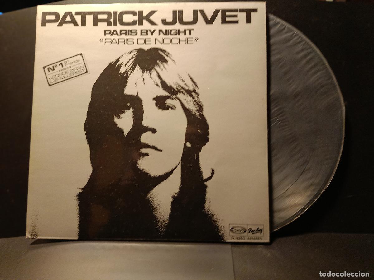 Discos de vinilo: Patrick Juvet &lrm;&ndash; Paris By Night &rdquo;Paris De Noche&rdquo; - LP MOVIEPLAY 1977 sin uso - DISCO FRANCIA pepeto