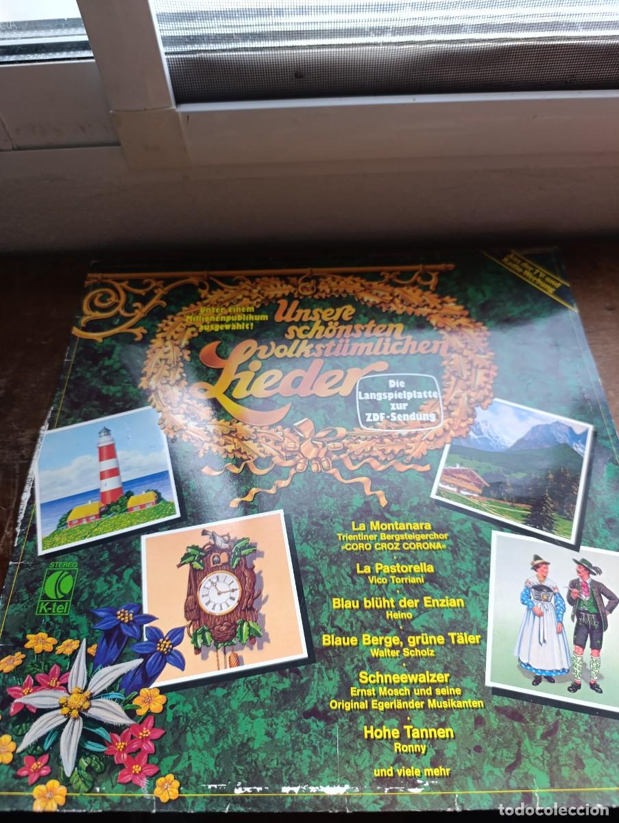 Discos de vinilo: LP Unsere Sch&ouml;nsten Volkst&uuml;mlichen Lieder