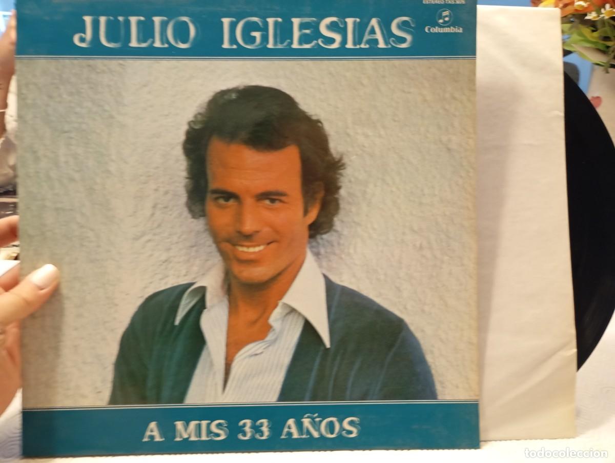 Discos de vinilo: vinilo julio iglesias - a mis 33 a&ntilde;os (1977) estado impecable