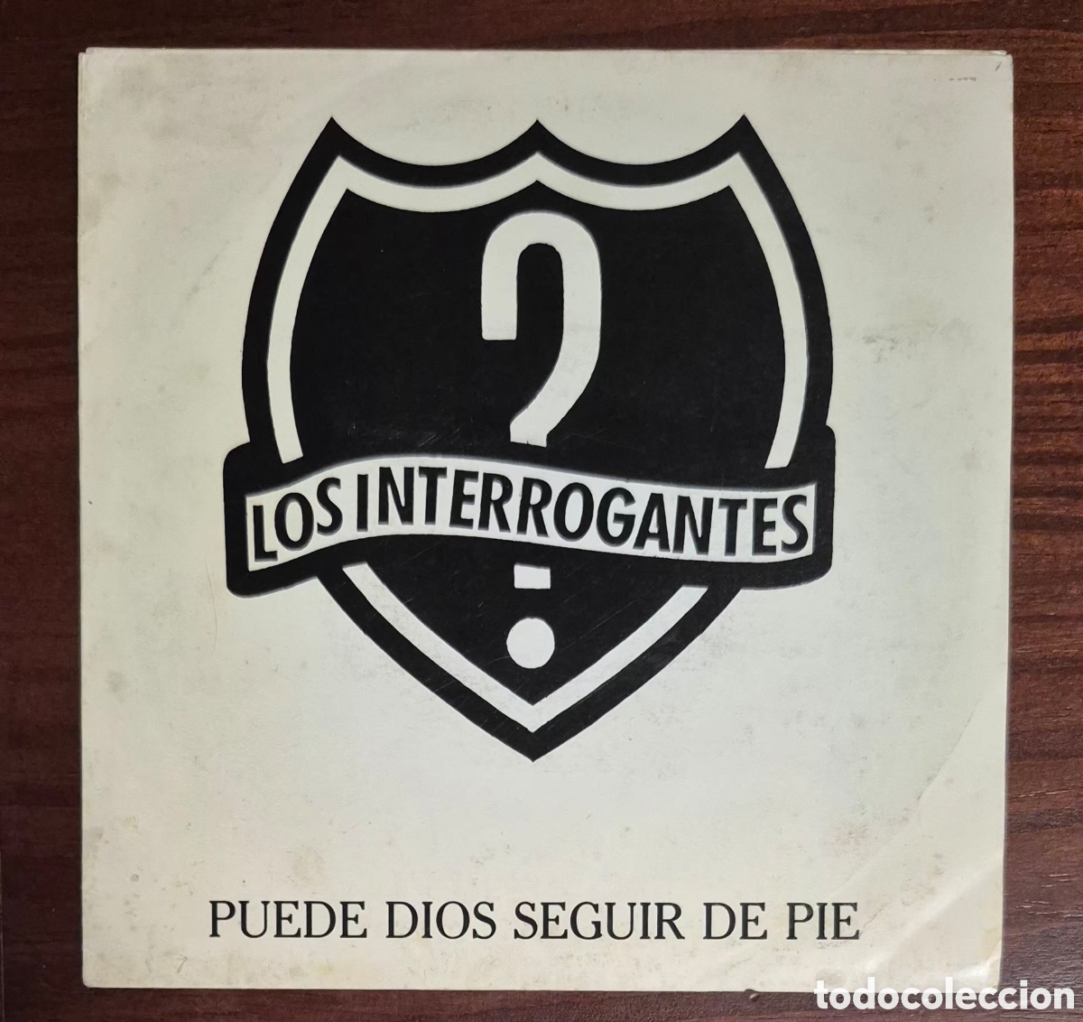 Discos de vinilo: SINGLE - LOS INTERROGANTES - PUEDE DIOS SEGUIR DE PIE - 1991 ESPA&Ntilde;A (PROMO)