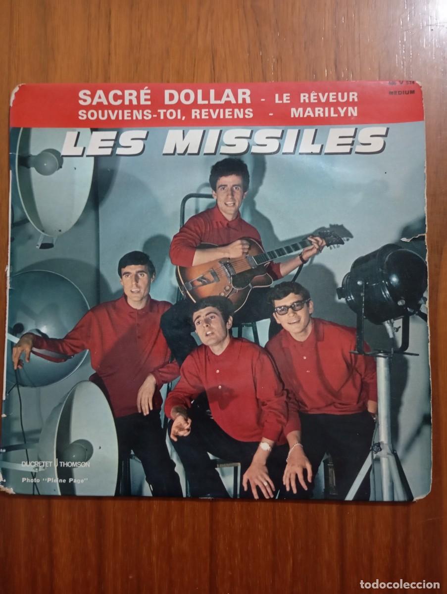 Discos de vinilo: LES MISSILES - SACRE DOLLAR + 3 (EP) 1963