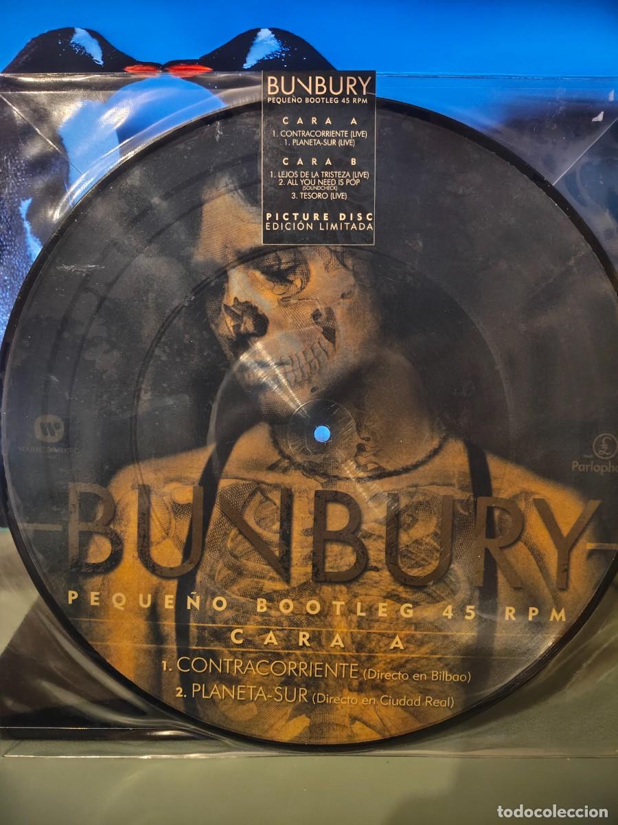 Discos de vinilo: BUNBURY. PEQUE&Ntilde;O BOOTLEG