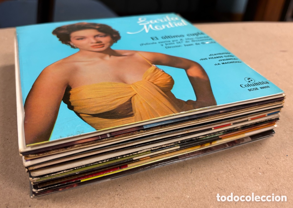 Discos de vinilo: SINGLES VINILO. LOTE DE 16 SINGLES M&Uacute;SICA ESPA&Ntilde;OLA. VER T&Iacute;TULOS EN FOTOGRAF&Iacute;AS. BUEN ESTADO.