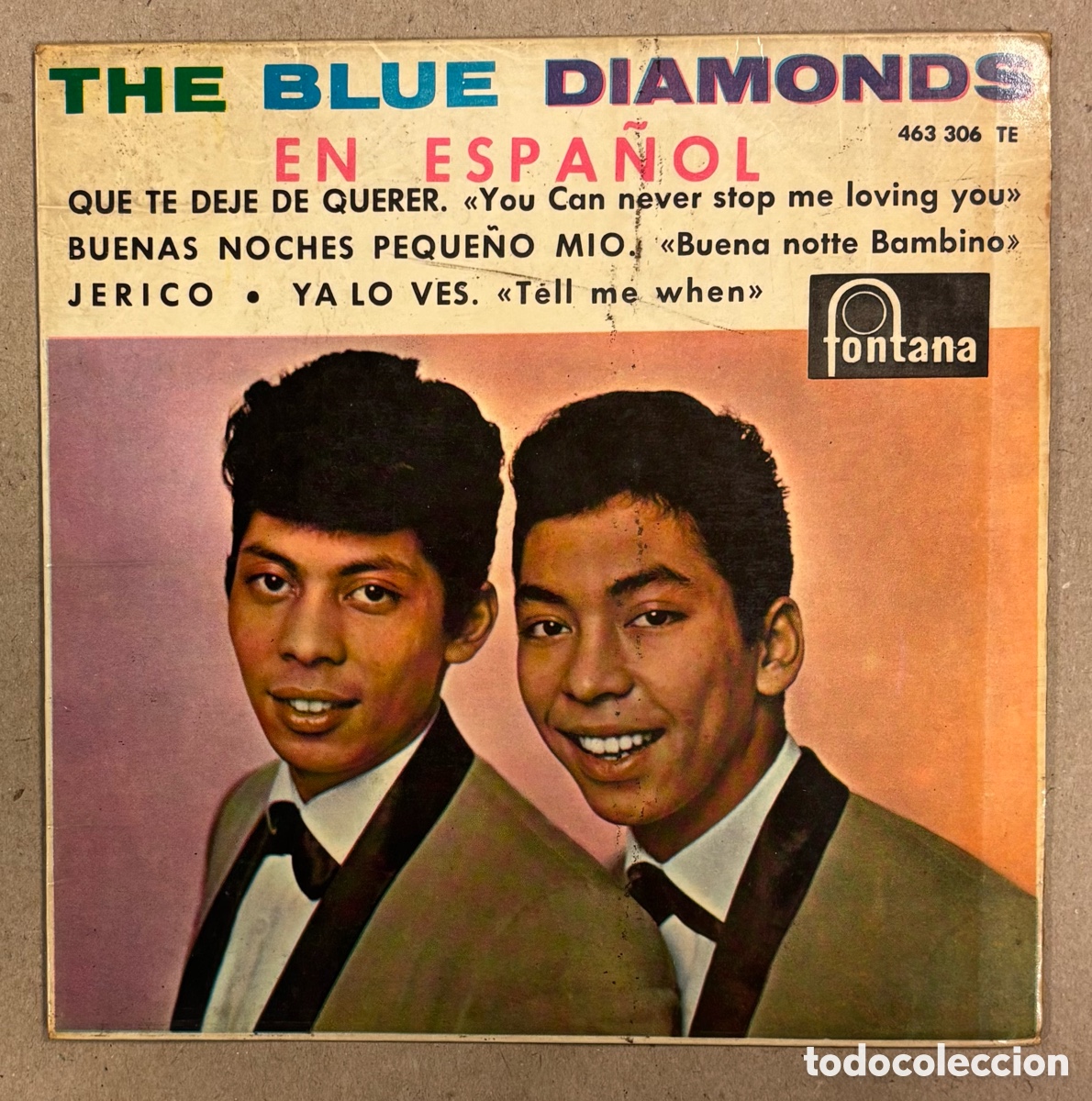 Discos de vinilo: SINGLE VINILO. THE BLUE DIAMONDS (EN ESPA&Ntilde;OL).