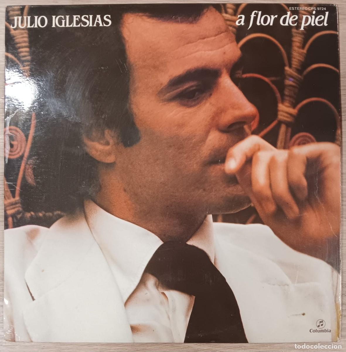 Discos de vinilo: LP DISCO VINILO JULIO IGLESIAS A FLOR DE PIEL COLUMBIA 1973