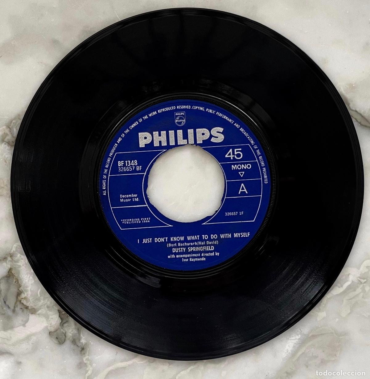Discos de vinilo: DUSTY SPRINFIELD. I JUST DON&acute;T KNOW WHAT TO DO.../ MY COLOURING BOOK. SINGLE 1964 ORIGINAL UK