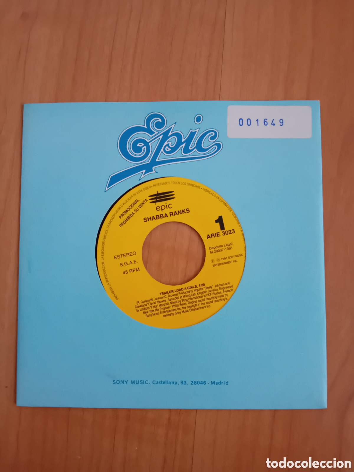 Discos de vinilo: SHABBA RANKS. TRAILOR LOAD A GIRLS