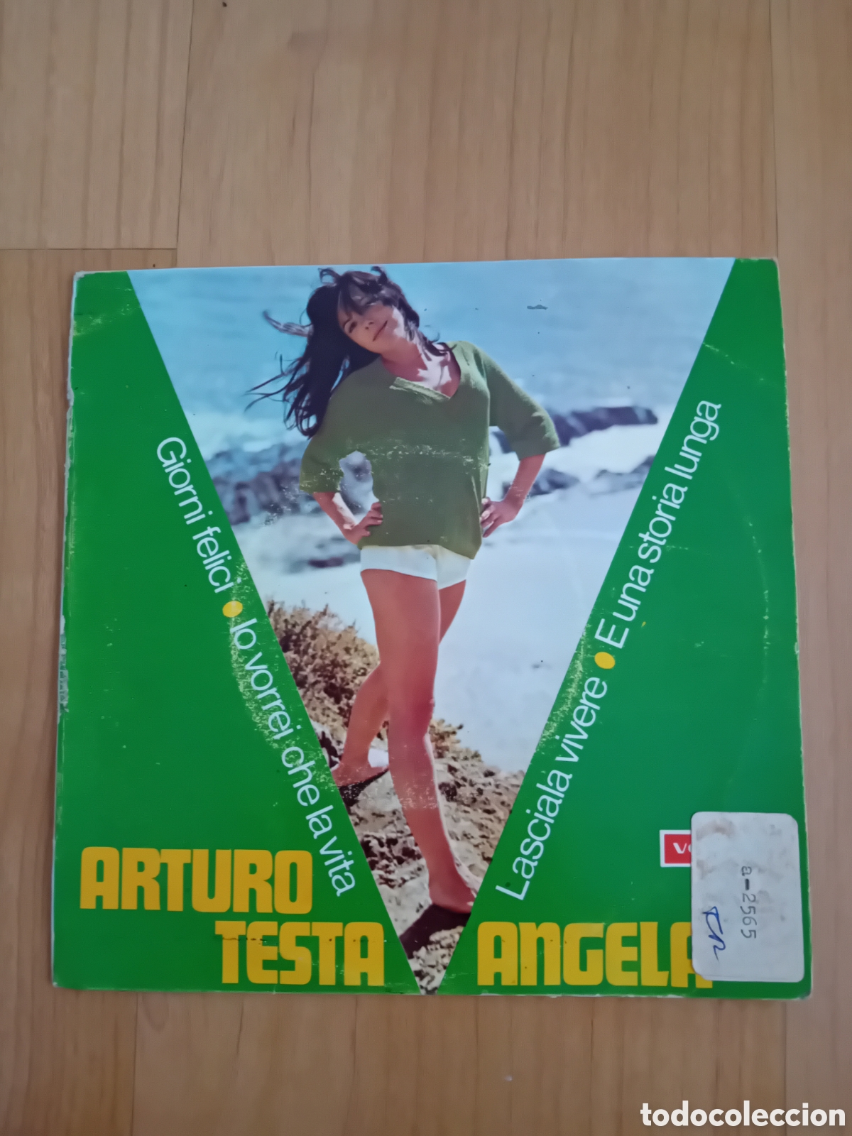 Discos de vinilo: ARTURO TESTA. ANGELA. IO VORREI CHE LA VITA