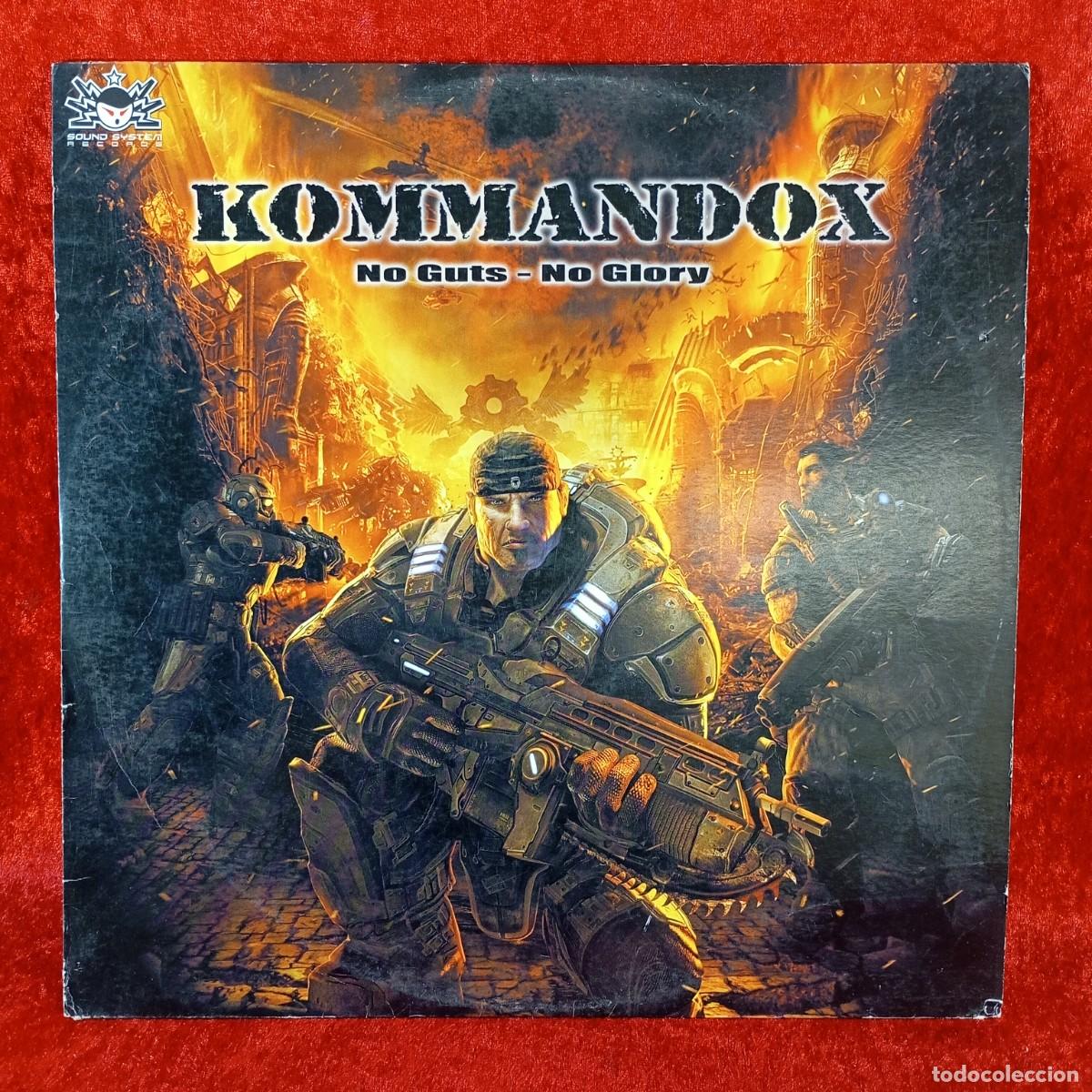 Discos de vinilo: KOMMANDOX - NO GUTS - NO GLORY - SOUND SYSTEM RECORDS - SSR-003-MX - DISCO DE VINILO / 3425