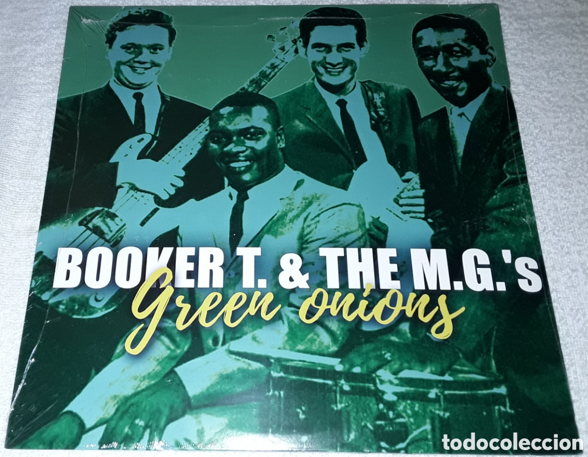 Discos de vinilo: LP - BOOKER T. & THE M.G.'S - GREEN ONIONS - NUEVO Y PRECINTADO - REEDICI&Oacute;N MADE IN ITALY 2019