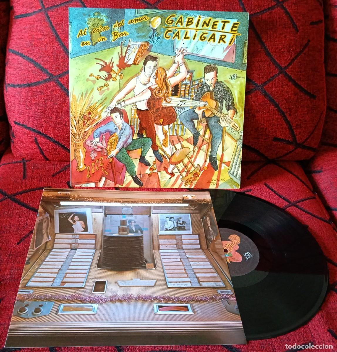 Discos de vinilo: GABINETE CALIGARI ** Al Calor Del Amor En Un Bar ** VINILO LP 1986
