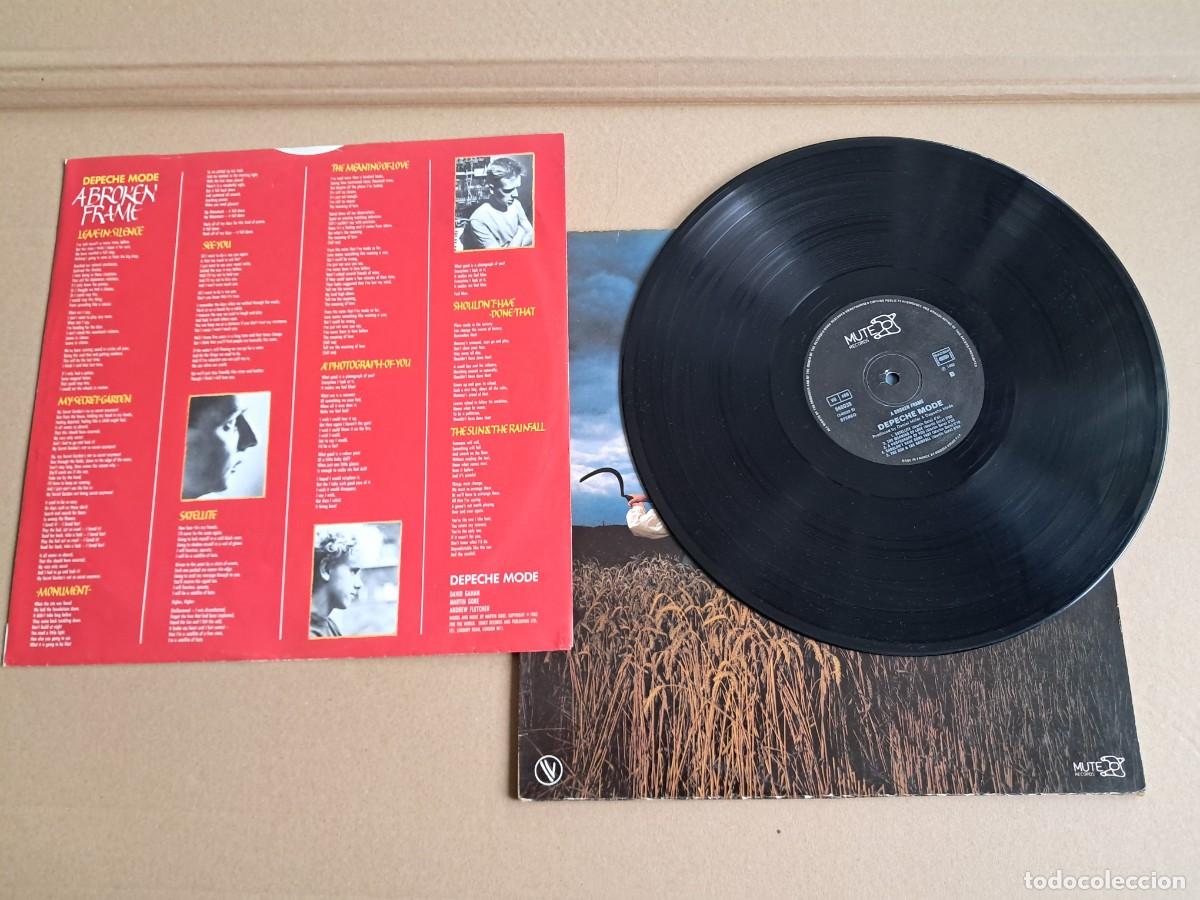 Discos de vinilo: DEPECHE MODE - A BROKEN FRAME LP 1982 EDICION FRANCIA SYNTHPOP - Foto 4