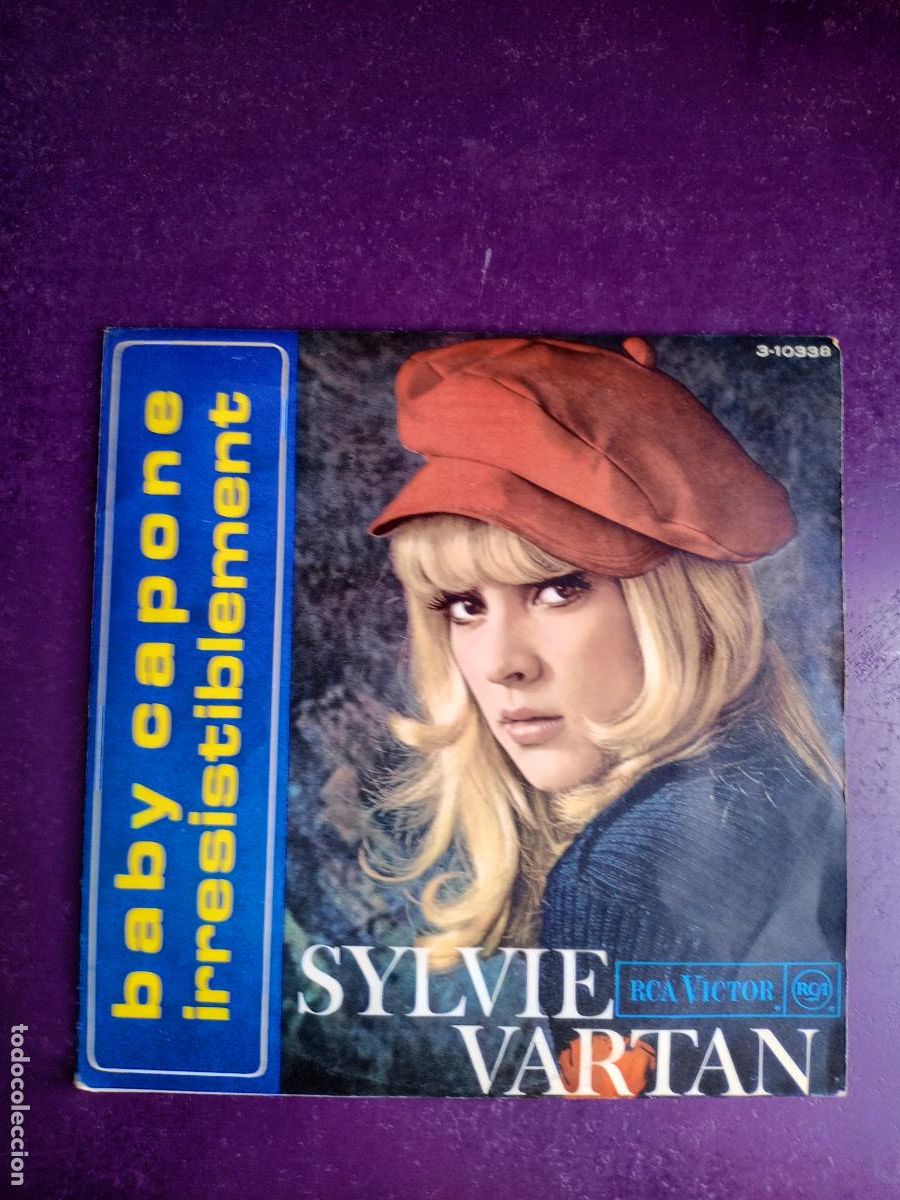 Discos de vinilo: Sylvie Vartan &ndash; Baby Capone +1 - Sg RCA 1968 - EDICION ESPA&Ntilde;A - FRANCIA POP
