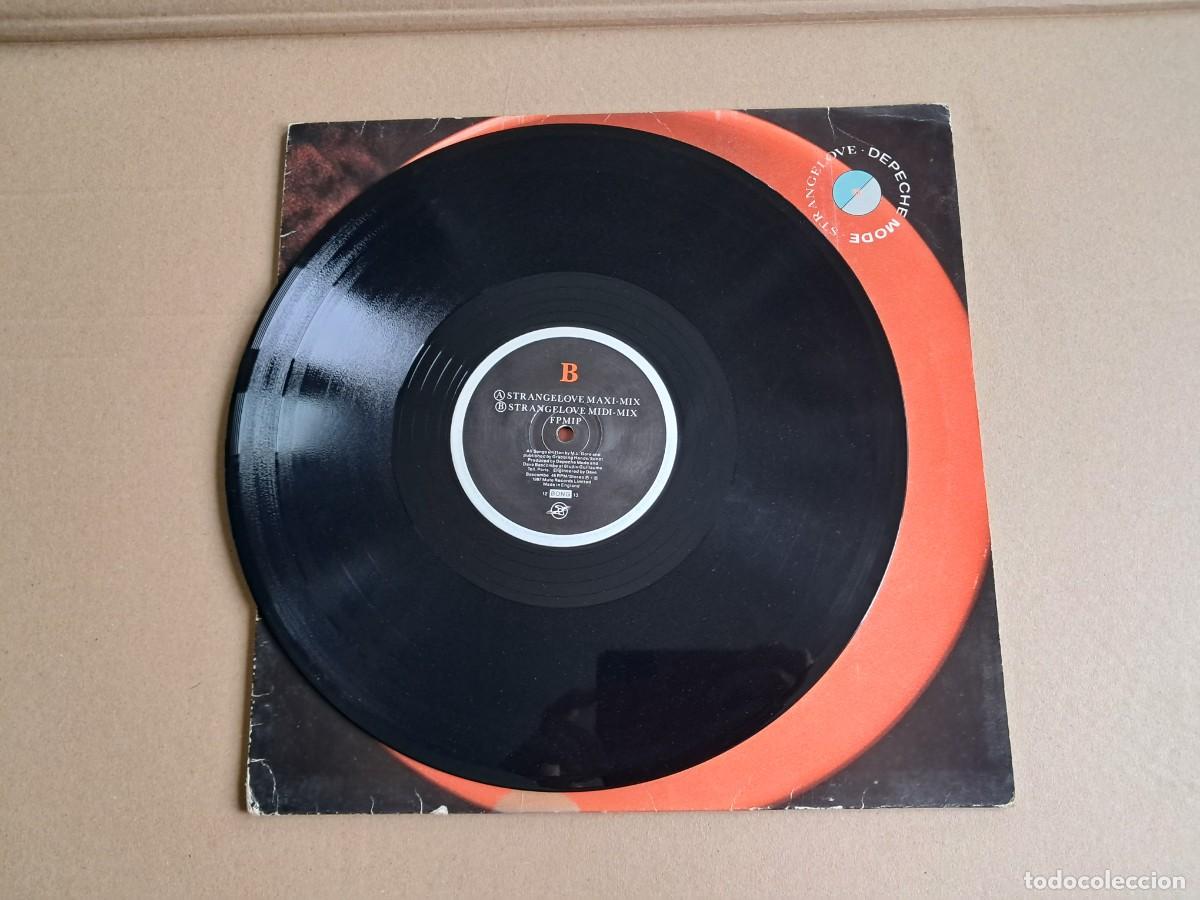 Discos de vinilo: DEPECHE MODE - STRANGELOVE MAXI SINGLE 1987 EDICION INGLESA SYNTHPOP - Foto 5