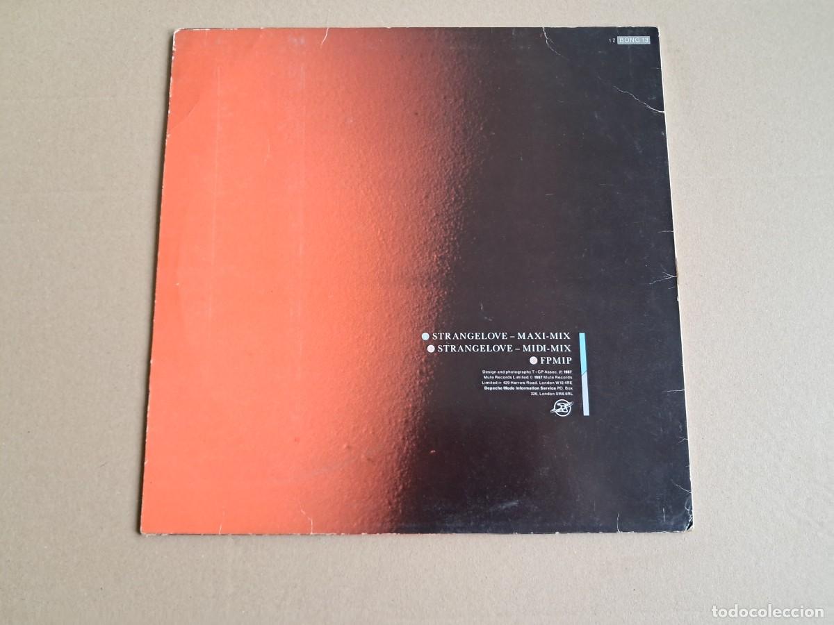 Discos de vinilo: DEPECHE MODE - STRANGELOVE MAXI SINGLE 1987 EDICION INGLESA SYNTHPOP - Foto 7