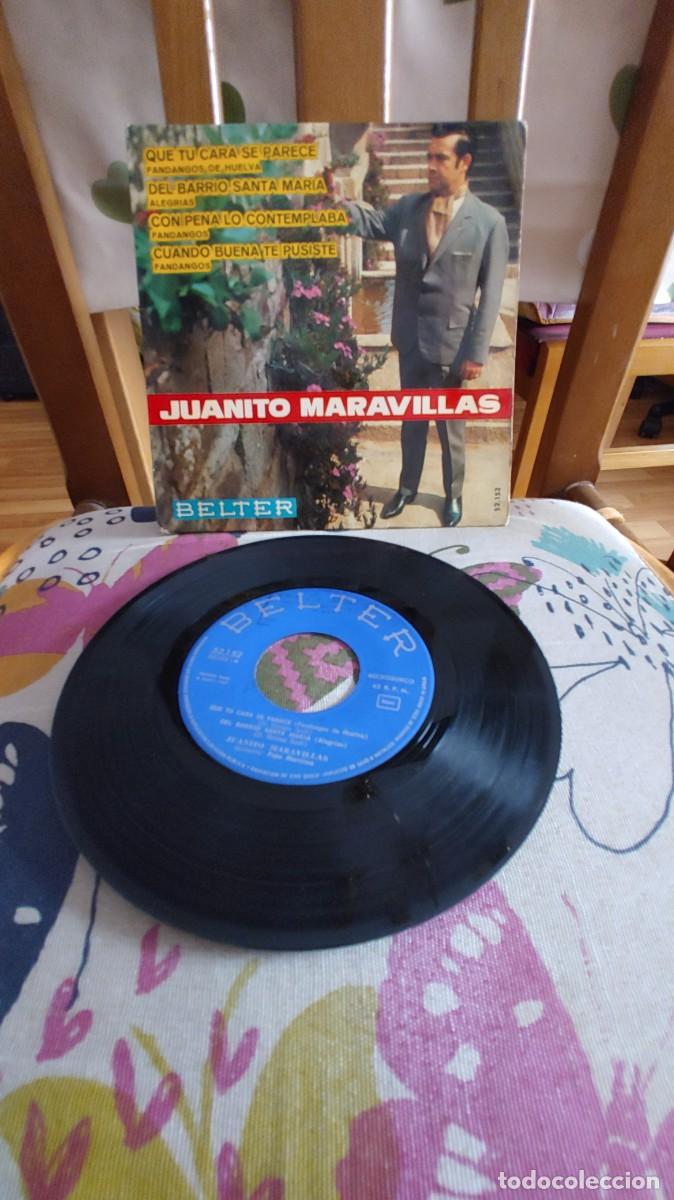Discos de vinilo: JUANITO MARAVILLAS-EP QUE TU CARA SE PARECE +3