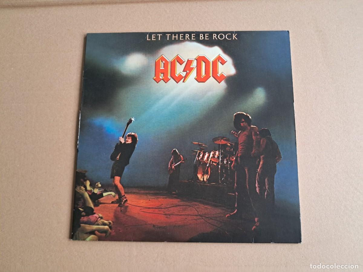 Discos de vinilo: AC/DC - LET THERE BE ROCK LP 2003 EDICION EUROPEA VINILO 180 GRAMOS